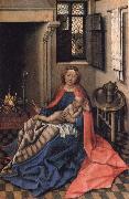 Virgin and Child at the Fireside Robert Campin
